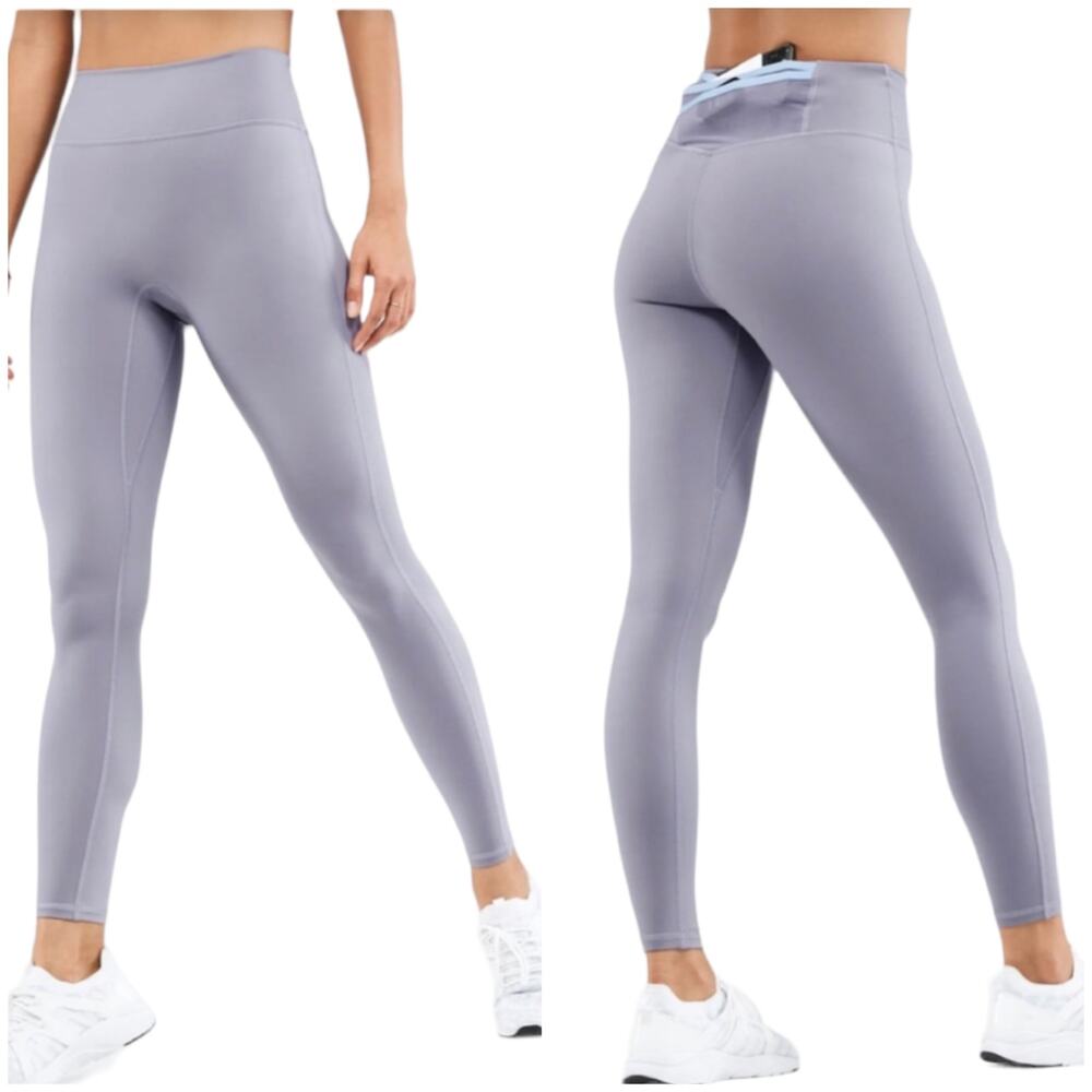 Fabletics NWT Trinity Motion365® High-Waisted Legging Size 4X Grey Violet/ Blue